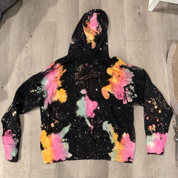 Elements By Talentless Tie Dye Multicolor Constellation Hoodie, Size Large - Picture 3 of 4